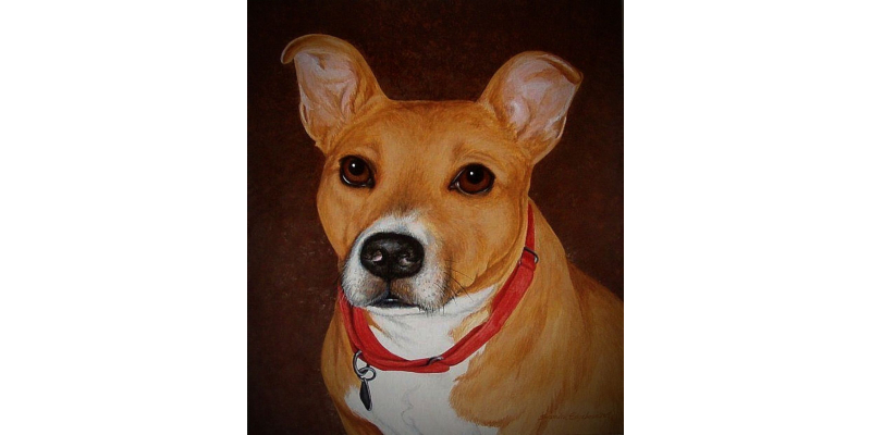 ACRYLIC PORTRAIT PAINTING GALLERY - Hand painted Acrylic Painting photo