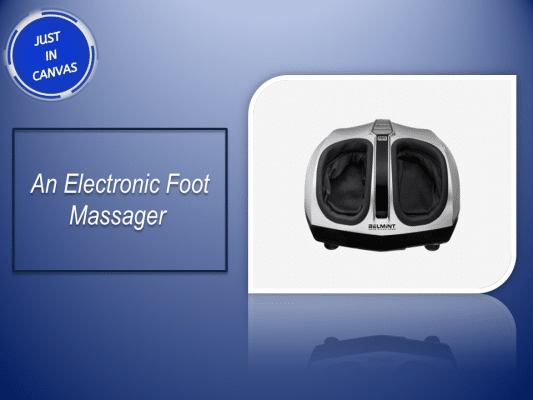 Electronic Foot Massager | Gift Ideas for Father | justincanvas