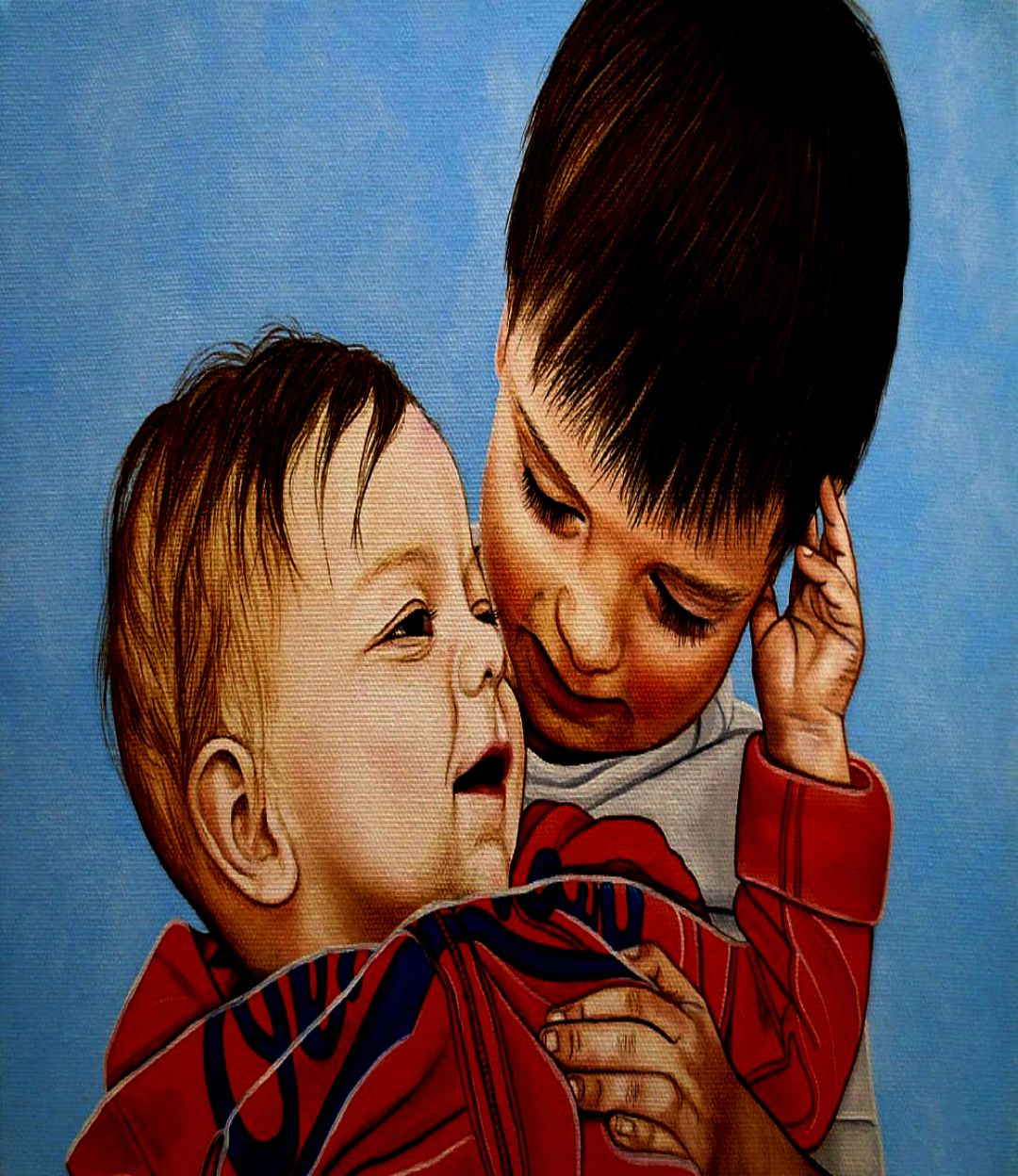 customized BABY ACRYLIC portrait PAINTINGs