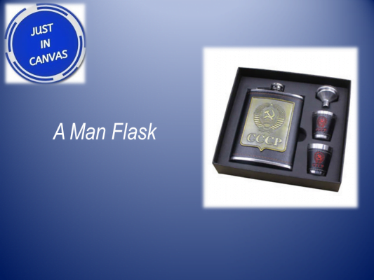 man flask