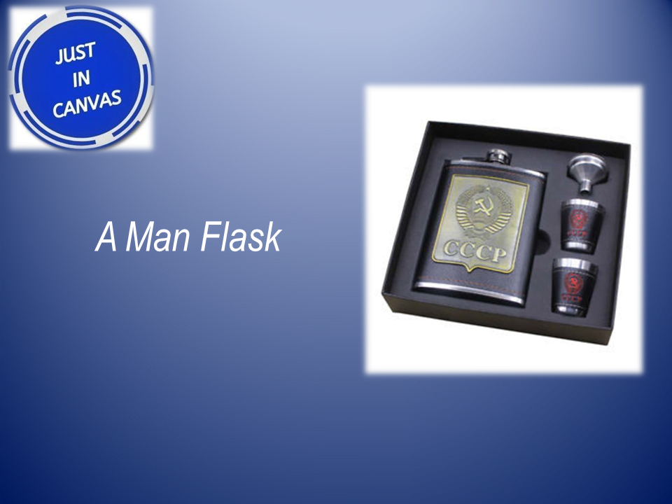 best anniversary gift - The Man Flask