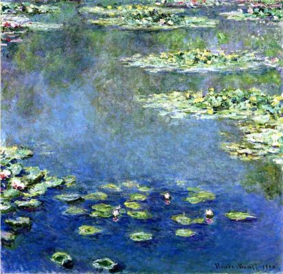 Famous Painting - Water Lilies