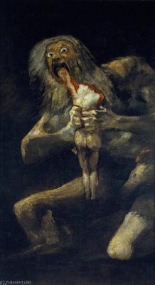 Saturn Devouring His Son - World's Famous Painting