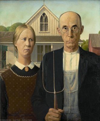 American Gothic - Top Famous Painting