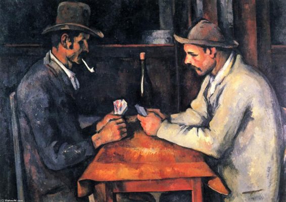 The Card Players - World's Famous Painting