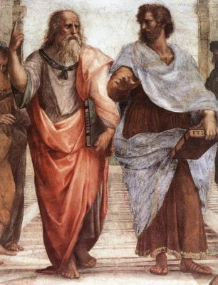 Top Famous Painting - The School of Athens (Stanza Della Segnatura)