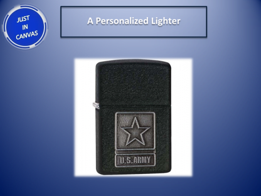 A Personalized Lighter -A Personalised Lighter / Unique Father's Day Gift Ideas