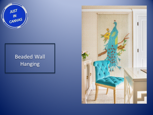 Wall Decor Ideas Beaded Wall Hanging