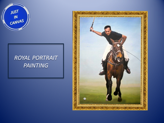 Wall Decor Ideas A Royal Portrait Painting