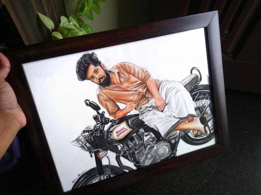 Gift Ideas for Your Boyfriend | Hand Painted Portrait Painting
