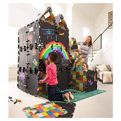 Gift Ideas for Your Grandchildren Chalkboard Fantasy Fort Building Set