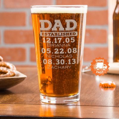 unique gift ideas husband - BEER GLASS