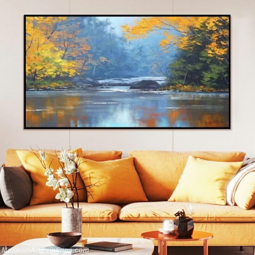 photo into landscape painting