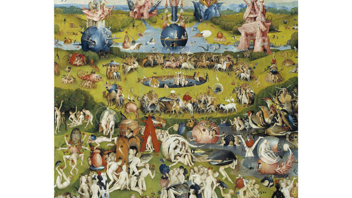 Hieronymus Bosch, The Garden of Earthly Delights painting 